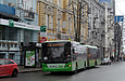 ЛАЗ-Е301D1 #3203 2-го маршрута на улице Сумской в районе проспекта Независимости