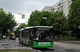ЛАЗ-Е301D1 #3203 34-го маршрута на улице Валентиновской возле улицы Гарибальди