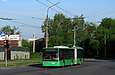 ЛАЗ-Е301D1 #3204 34-го маршрута на улице Валентиновской возле проспекта Тракторостроителей