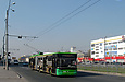 ЛАЗ-Е301D1 #3206 24-го маршрута на Московском проспекте в районе Коммунального путепровода