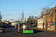 ЛАЗ-Е301D1 #3206 46-го маршрута на улице Кооперативной возле Армянского переулка