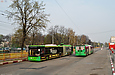 ЛАЗ-Е301D1 #3206 и #3223 24-го маршрута на улице Броненосца "Потемкин"