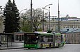 ЛАЗ-Е301D1 #3206 2-го маршрута на площади Свободы возле улицы Тринклера