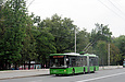 ЛАЗ-Е301D1 #3207 2-го маршрута на улице Сумской в районе Детской железной дороги