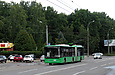 ЛАЗ-Е301D1 #3207 2-го маршрута на улице Деревянко в районе остановки "Дубрава"