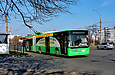 ЛАЗ-Е301D1 #3207 24-го маршрута на Юбилейном проспекте в районе ТРК "Украина"
