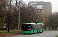 ЛАЗ-Е301D1 #3207 24-го маршрута на Юбилейном проспекте в районе остановки "Салтовский РЭС"