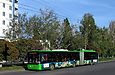 ЛАЗ-Е301D1 #3208 34-го маршрута на улице Блюхера перед поворотом на улицу Барабашова