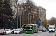 ЛАЗ-Е301D1 #3209 2-го маршрута на проспекте Ленина в районе проспекта Правды
