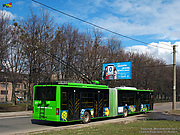 ЛАЗ-Е301D1 #3210 на Московском проспекте за перекрестком с улицей Харьковских Дивизий