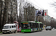 ЛАЗ-Е301D1 #3210 34-го маршрута на улице Блюхера в районе остановки "Микрорайон 521"