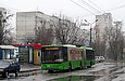 ЛАЗ-Е301D1 #3210 34-го маршрута на улице Валентиновской в районе улицы Гарибальди