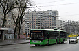 ЛАЗ-Е301D1 #3210 34-го маршрута на улице Валентиновской в районе улицы Гвардейцев-Широнинцев