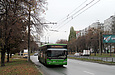 ЛАЗ-Е301D1 #3211 24-го маршрута на Юбилейном проспекте между улицей Познанской и проспектом Тракторостроителей