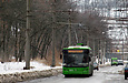 ЛАЗ-Е301D1 #3212 34-го маршрута на улице Блюхера между улицами Тимуровцев и Гарибальди