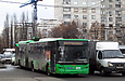 ЛАЗ-Е301D1 #3212 34-го маршрута на улице Валентиновской возле станции метро "Студенческая"