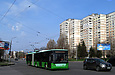 ЛАЗ-Е301D1 #3212 24-го маршрута на Юбилейном проспекте пересекает улицу Гвардейцев-Широнинцев
