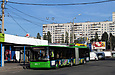 ЛАЗ-Е301D1 #3213 34-го маршрута на улице Блюхера возле станции метро "Студенческая"
