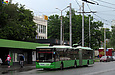 ЛАЗ-Е301D1 #3213 34-го маршрута на улице Валентиновской в районе улицы Гвардейцев-Широнинцев
