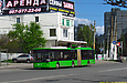 ЛАЗ-Е301D1 #3214 24-го маршрута на проспекте Юбилейном за перекрёстком с проспектом Льва Ландау