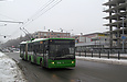 ЛАЗ-Е301D1 #3214 2-го маршрута на проспекте Науки возле станции метро "Ботанический Сад"