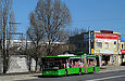 ЛАЗ-Е301D1 #3214 24-го маршрута на Юбилейном проспекте в районе улицы Бобруйской