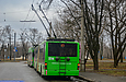 ЛАЗ-Е301D1 #3214 45-го маршрута во время межрейсового перерыва на конечной "Улица 12-го Апреля"