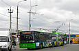 ЛАЗ-Е301D1 #3215 24-го маршрута на конечной станции "Ст.м. "Академика Барабашова"
