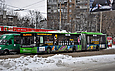 ЛАЗ-Е301D1 #3216 24-го маршрута на проспекте 50-летия ВЛКСМ на остановке "602-й микрорайон"