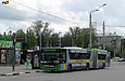 ЛАЗ-Е301D1 #3216 2-го маршрута на проспекте Науки возле станции метро "Научная"