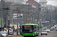 ЛАЗ-Е301D1 #3217 2-го маршрута на проспекте Ленина возле станции метро "Научная"