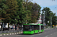 ЛАЗ-Е301D1 #3217 2-го маршрута на проспекте Ленина в районе улицы Новгородской