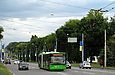 ЛАЗ-Е301D1 #3217 2-го маршрута на Белгородском шоссе возле улицы Деревянко