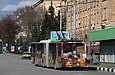 ЛАЗ-Е301D1 #3217 2-го маршрута на проспекте Науки возле станции метро "Научная"