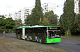 ЛАЗ-Е301D1 #3218 34-го маршрута на улице Барабашова