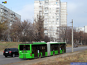 ЛАЗ-Е301D1 #3219 42-го маршрута на улице Гвардейцев-Широнинцев в районе улицы Тимуровцев