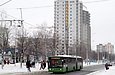 ЛАЗ-Е301D1 #3219 2-го маршрута на проспекте Победы в районе проспекта Людвига Свободы