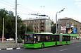ЛАЗ-Е301D1 #3219 2-го маршрута на проспекте Науки возле станции метро "Научная"