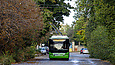 ЛАЗ-Е301D1 #3222 24-го маршрута на улице Свистуна в районе пересечения с трамвайной линией