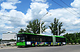 ЛАЗ-Е301D1 #3224 24-го маршрута следует по Лосевскому путепроводу