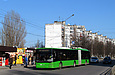 ЛАЗ-Е301D1 #3224 24-го маршрута на проспекте 50-летия ВЛКСМ в районе улицы Познанской