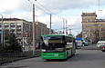 ЛАЗ-Е301D1 #3224 17-го маршрута перед отправлением от конечной "Станция метро "Научная"