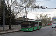 ЛАЗ-Е301D1 #3224 24-го маршрута на улице Броненосца "Потемкин" в районе площади Защитников Украины