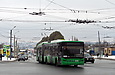 ЛАЗ-Е301D1 #3224 24-го маршрута на Юбилейном проспекте на перекрестке с проспектом Льва Ландау