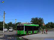 PTS-12 на улице Кутаисской возле улицы Тернопольской перед разворотом