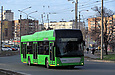 PTS-12 #2704 3-го маршрута на проспекте Героев Сталинграда в районе улицы Троллейбусной