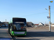 PTS-12 #2707 49-го маршрута на улице Кутаисской прибыл на одноименную конечную