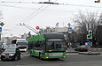 PTS-12 #2712 49-го маршрута на проспекте Гагарина пересекает улицу Молочную