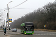 PTS-12 #2713 50-го маршрута на проспекте Академика Курчатова подъезжает к конечной "Пятихатки"