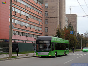 PTS-12 #2714 55-го маршрута на улице Академика Проскуры перед отправлением от остановки "Литвиновка"